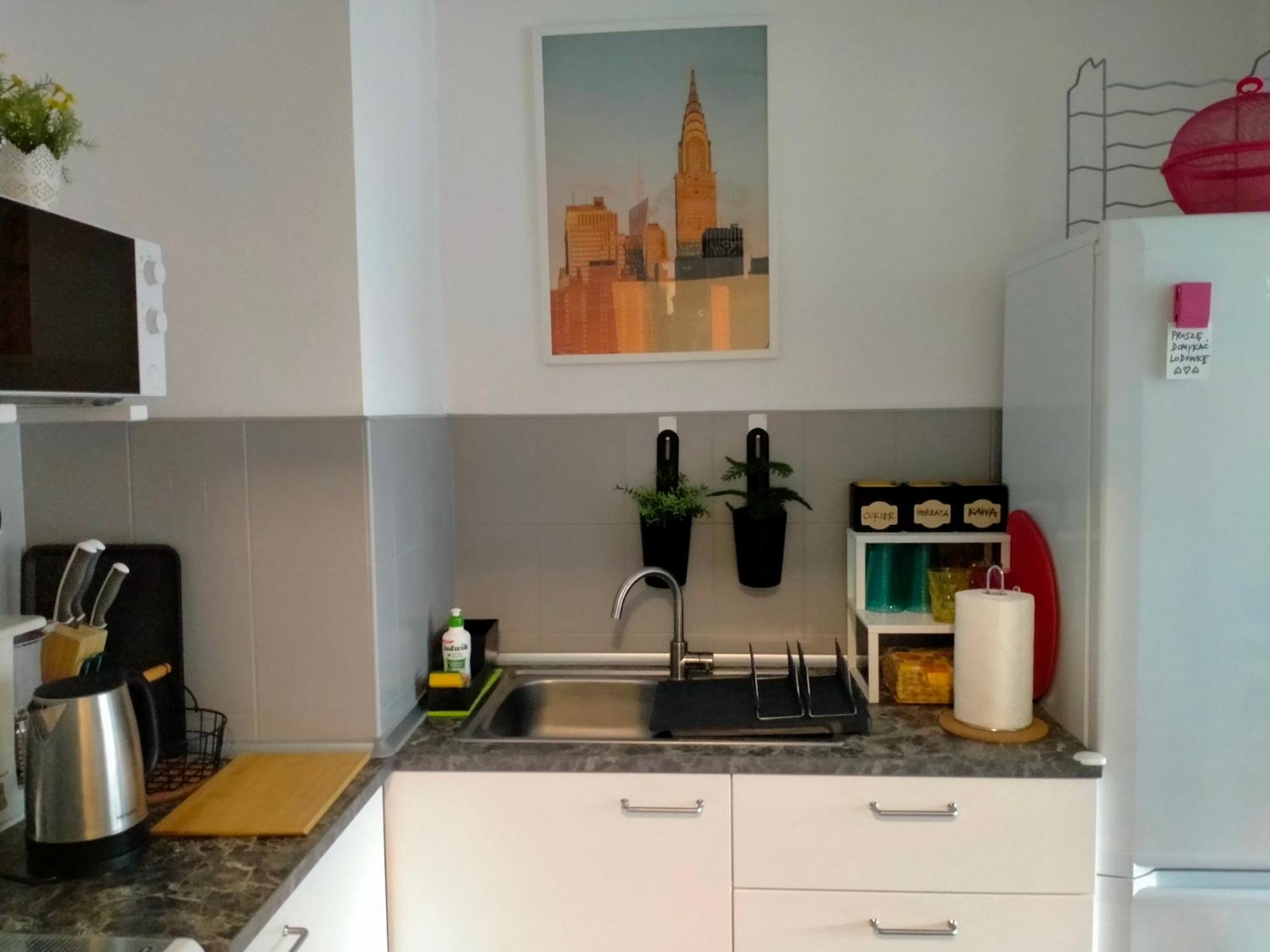 Apartament Niedaleko Plazy Gdansk Dış mekan fotoğraf